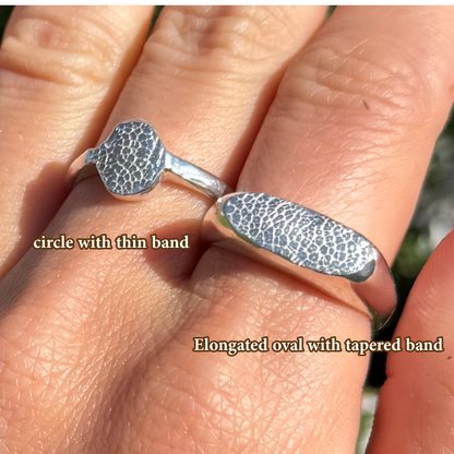 Imprint Kit Custom Shape Signet Ring