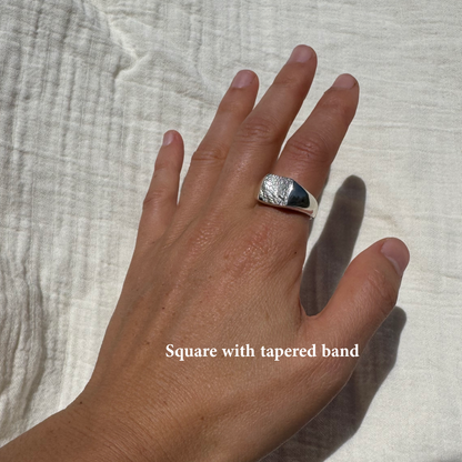 Imprint Kit Custom Shape Signet Ring